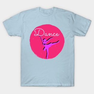 Ballerina Dancer in the spotlight T-Shirt